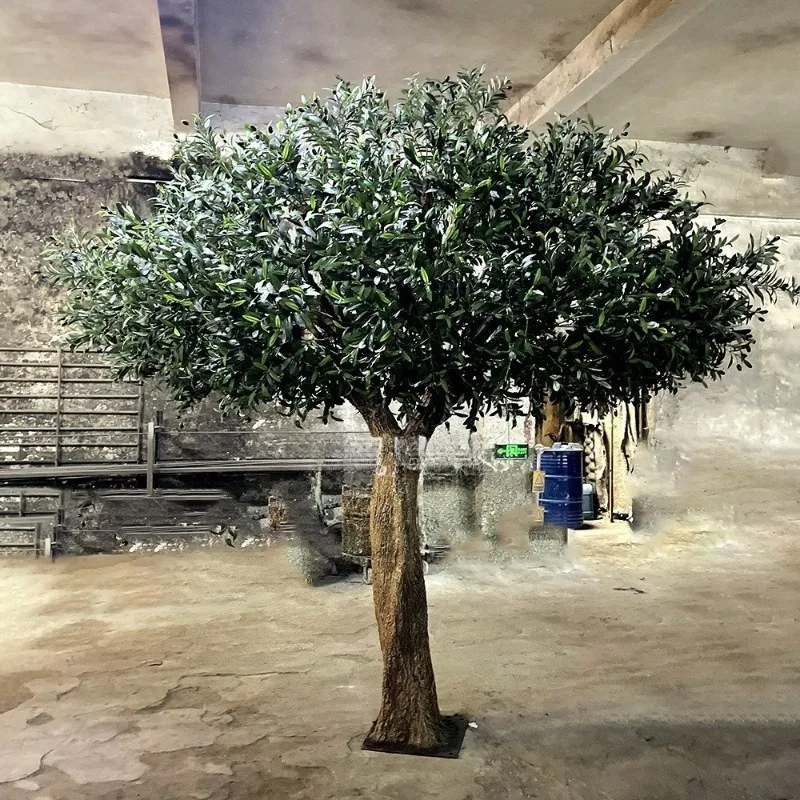 Artificial Olive Tree, Indoor Hotel Dining Table, Potted Landscape Decoration, Artificial Bionic Olive, Fake  Landscaping