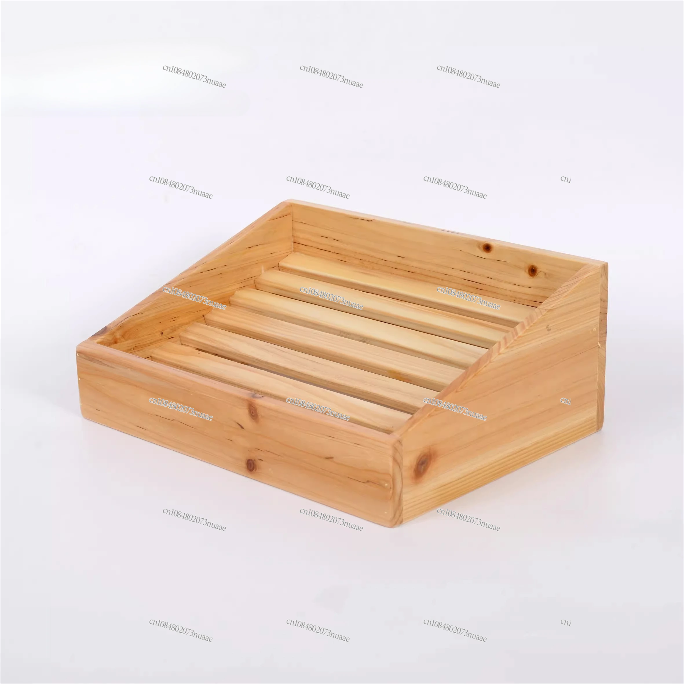 Sloped Edge Basket for Cake Shop, Bakery, Pastry Shop, Island Cabinet Display Rack, Small Display Rack