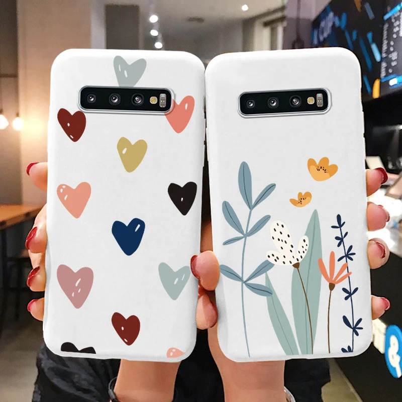 삼성 갤럭시 S10 S 10 플러스 S10E 전화 커버에 대한 케이스 삼성 S10 S10 ... - 1