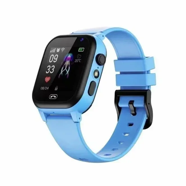 Smartwatch voor kinderen SOS GPS-locatie Videogesprek Sim-kaart voor kinderen SmartWatch Camera Waterdicht horloge voor jongens en meisjes