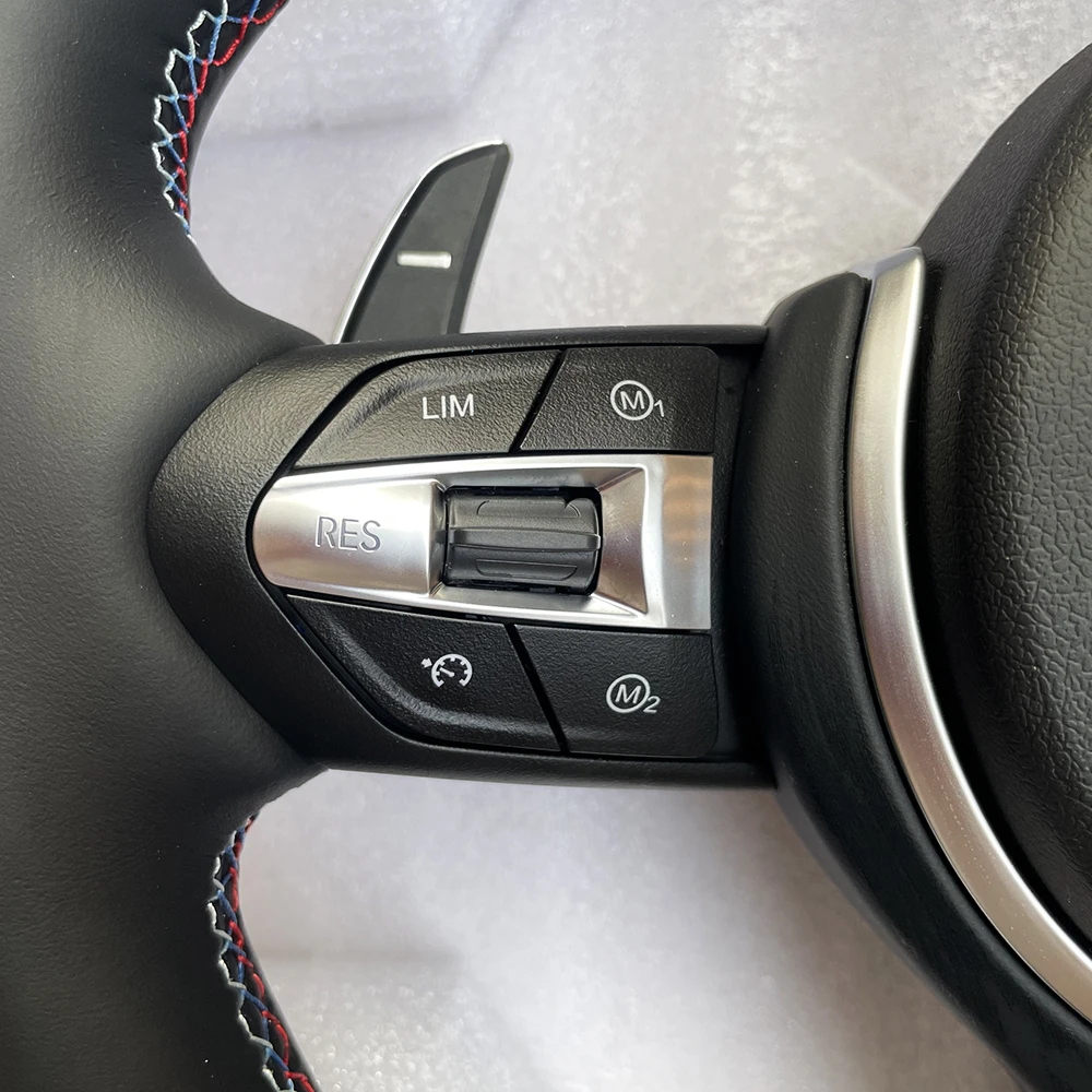 Interior Leather M Sport Steering Wheel For BMW F10 F11 F20 F21 F30 F31 F34 F32 F33 F36 F20 F22 F23 F48 M3 M5 M6 Steering Wheel view 4