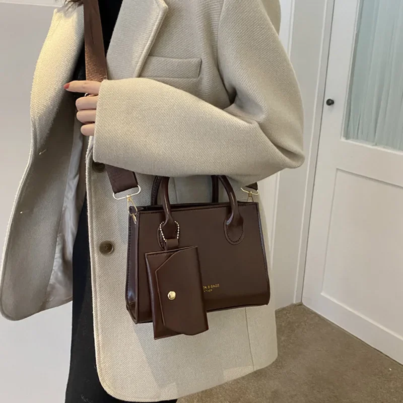 Fashion Female Bag Short Handle Crossbody Bags For Women Small Luxury Designer Handbag Women's Purses Tote 3 Trend Shoulder