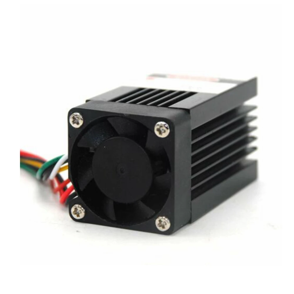 Module industriel de diode laser à rayons de points verts 532nm 80mw-100mw 12V avec TTL 0-20KHZ