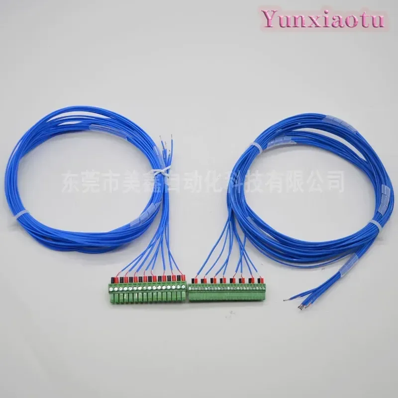 Temperature Recorder Thermocouple Wire K Type Temperature Measuring Wire, Multi-channel Temperature Recording