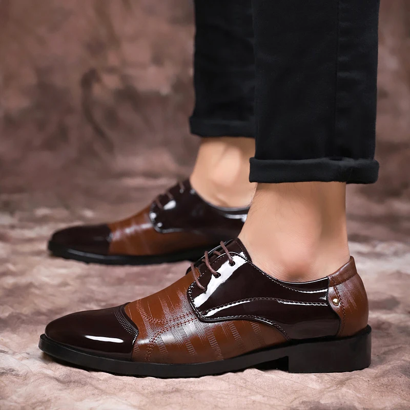 Mocasines De Cuero Para Hombre, Talla Grande, Informales Y Formales Para Negocios Y Banquetes_voghion.com
