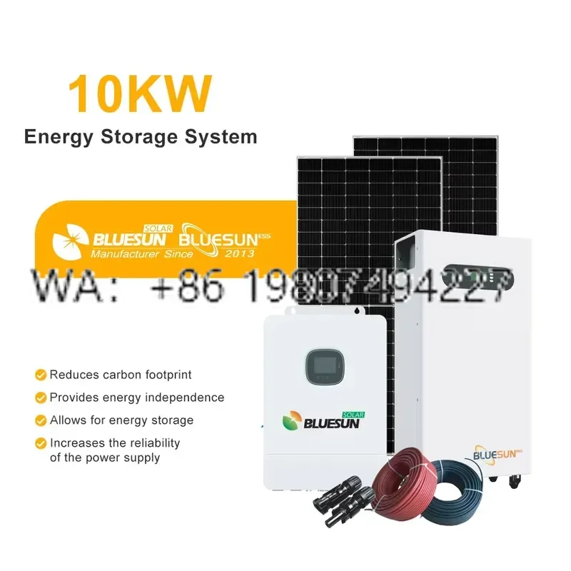 for Bluesun 10kw Off Grid Solar Power System All in One Energy Storage for House Use in Jamaica