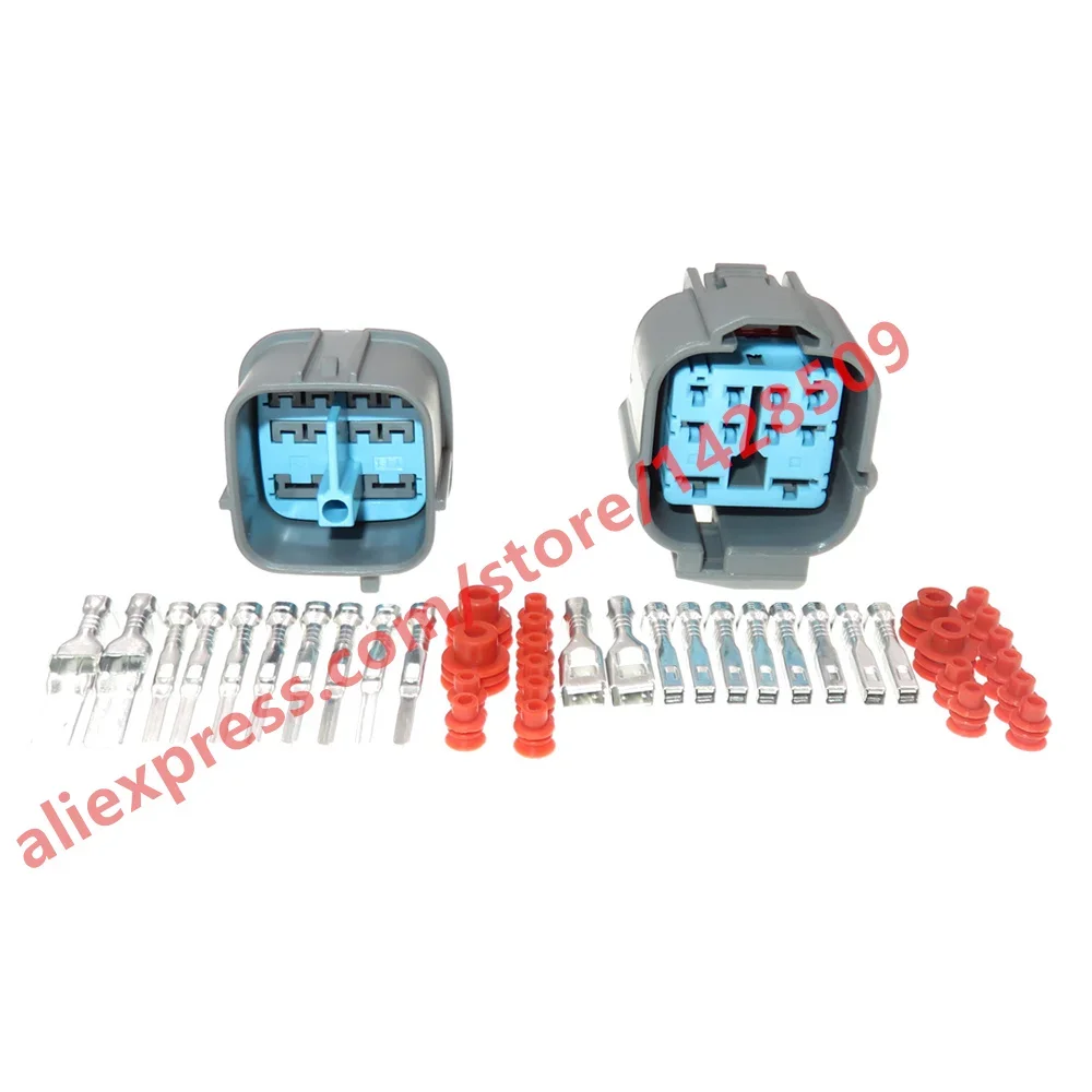 1 Pcs 10 Pin 6189-0555 6181-0381 6918-1267 Car Male Female Docking Wiring Large Current Plug 2.2 6.3 Series Composite Connector