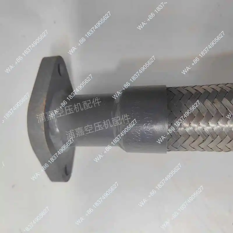 1pcs V55-75 Air Compressor Host Braided Hose 23736440 Tubing Rubber Pipe Fittings