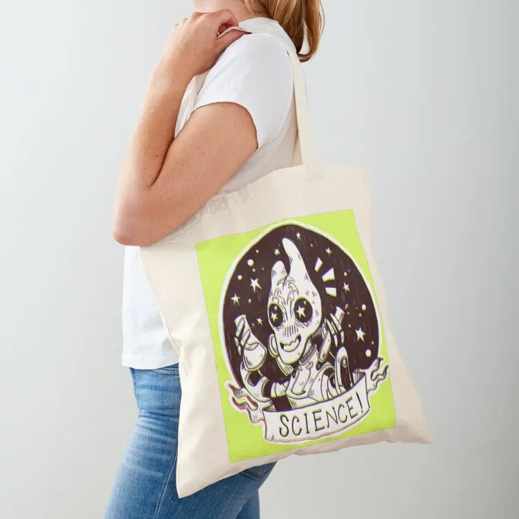 

Science!!! Tote Bag Canvas shoulder bag Women's shopper Big bag custom tote
