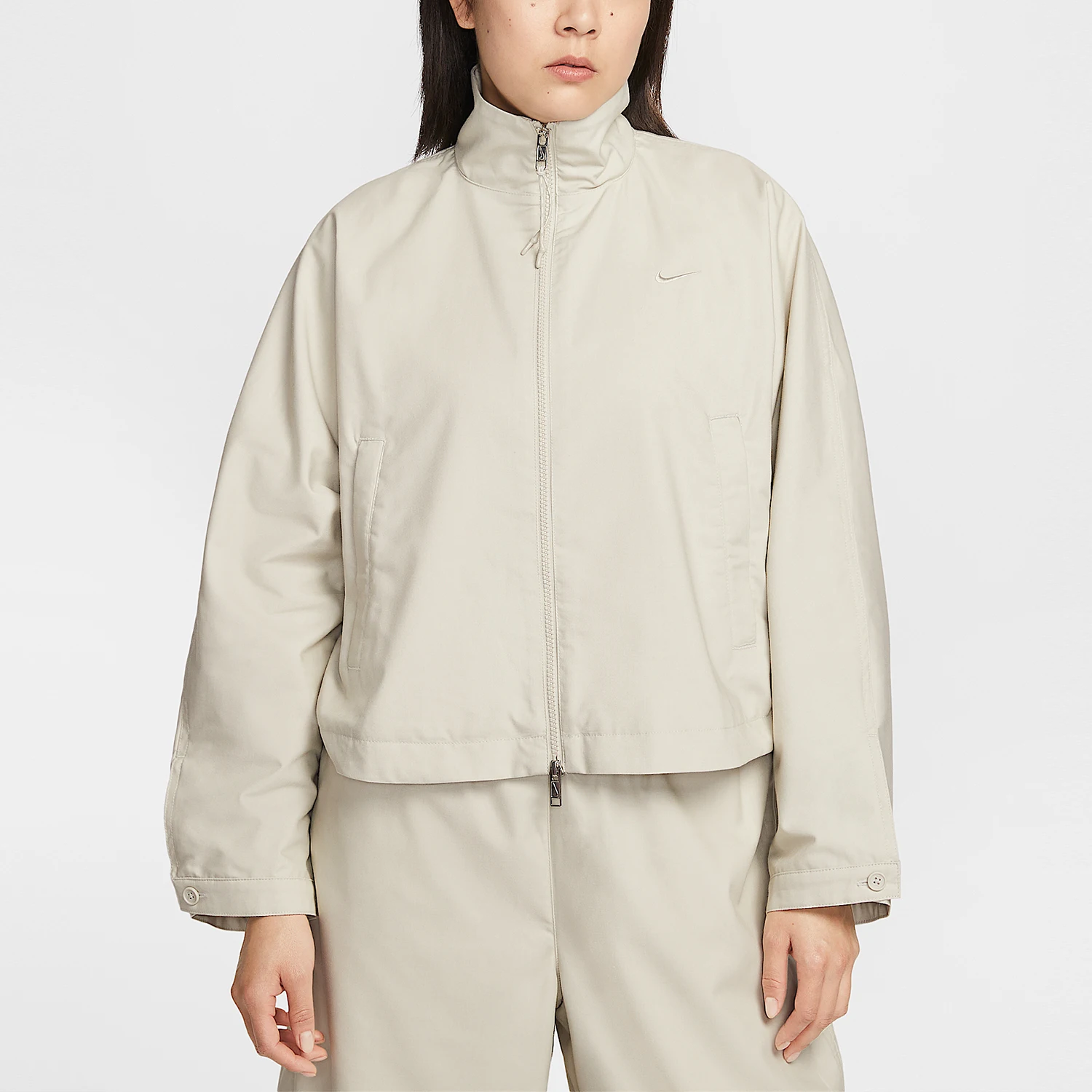 

Nike Authentic Spring Style Women's Stand Collar Woven Sports Jacket IF5452-072