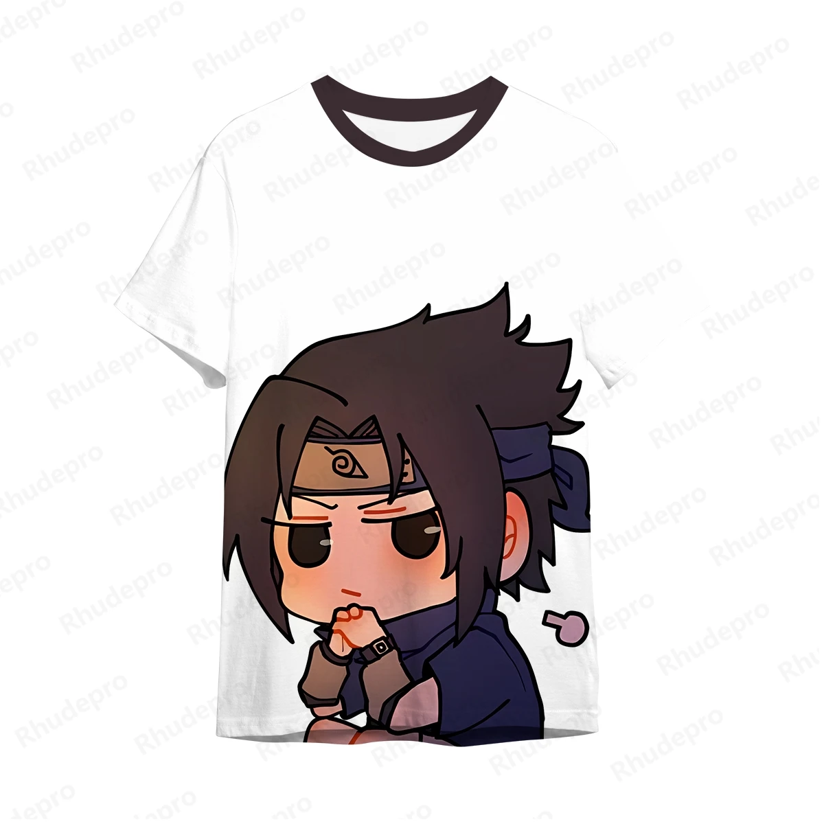 

Naruto Harajuku Style Gift Men's T-shirt Anime 2024 Trend Shirts Clothing 5XL Streetwear T-shirts Tops Oversized Uchiba Sasuke