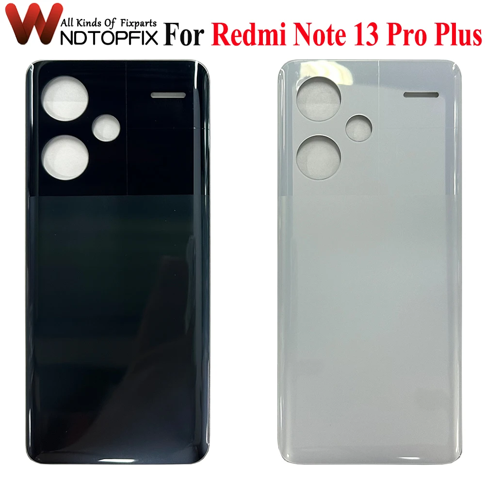 For Xiaomi Redmi Note 13 Pro+ Battery Cover Back Door Replacement Battery Case For Redmi Note 13 Pro Plus Housing Back Cover