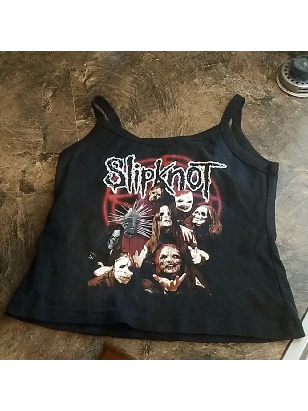 2026 Neues Amerikanisches Retro Hot Girl Bedrucktes Tanktop Sommer Dark Punk Gothic Street Fashion Trend Vielseitiges Trägertop Y2K