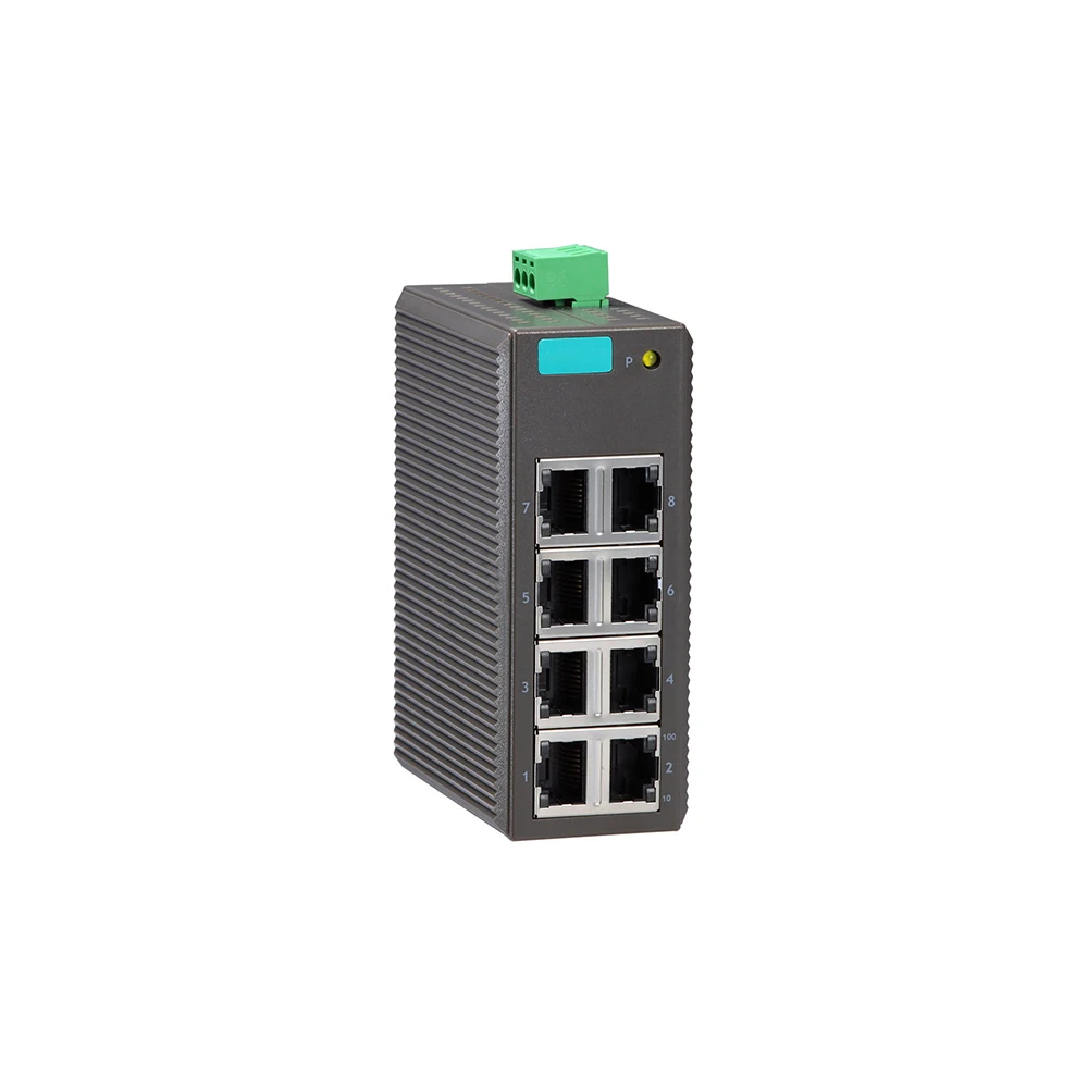 For Moxa EDS-208 Series Unmanaged Switches, 8-port entry-level unmanaged Ethernet Switches EDS-208