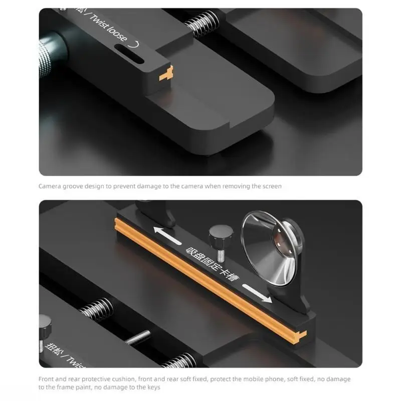 D08B Reliable Adjustable Phone Repair Tool Suitable for Enhances Efficiency in Screen Back Cover Changes Professional DIY Use
