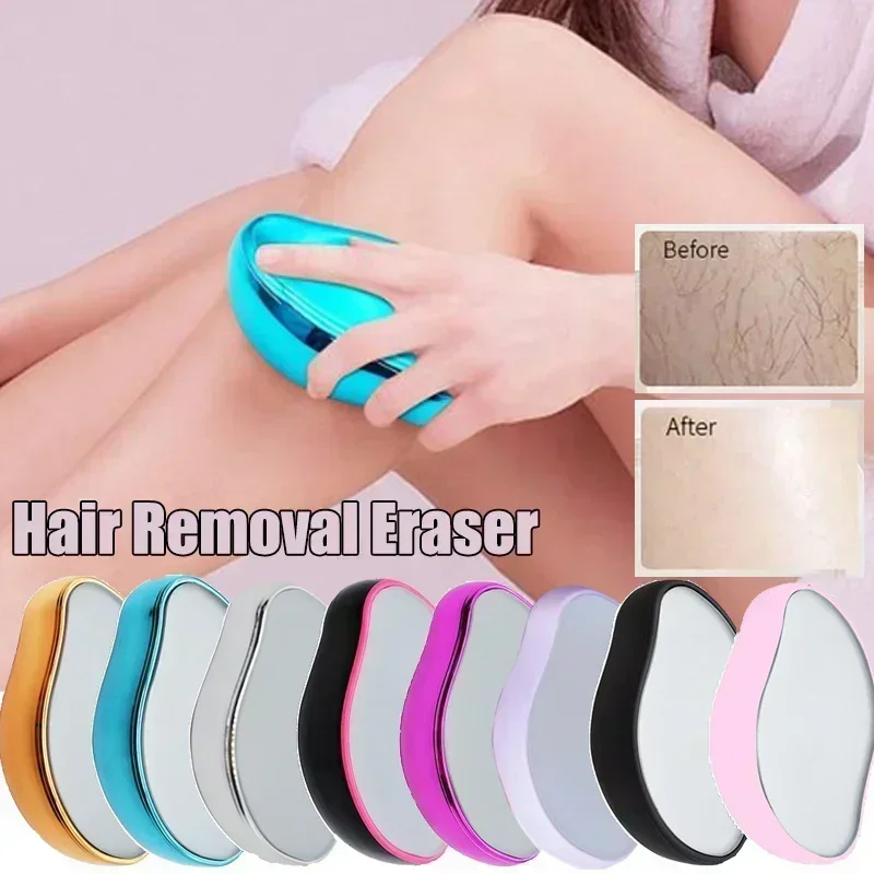 

Crystal Epilator Stone Nano Crystal Hair Removal Eraser Depilation Woman Painless Epilator Hair Removal for Ladies Women Clean