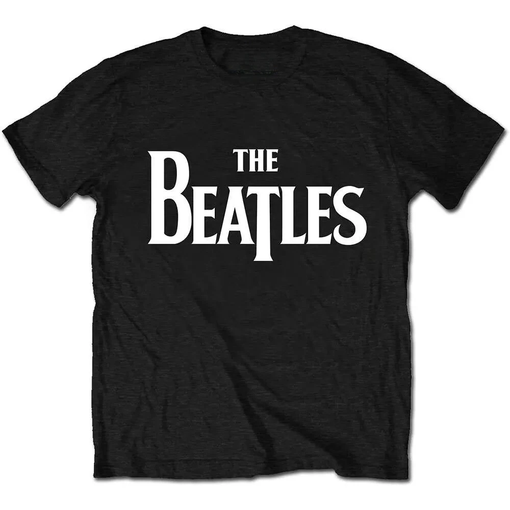 Apple Logo The Beatles Band T-Shirt 100% Cotton Graphic Tee Men Women Summer Streetwear