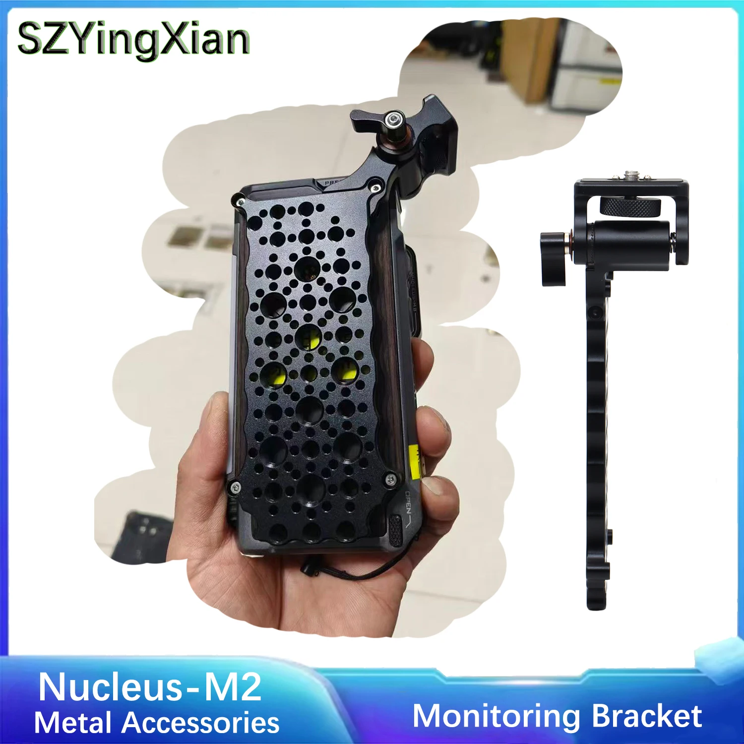 Tilta Nucleus-M2 Hand Controller Monitor Bracket Adjustable Monitor Holder for WLC-T04 Wireless Follow Focus Hand  Accessory