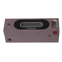 High Precision Small Mini Bar Spirit Level Bubble Machine Equipment Leveling Tool Accuracy 0.02 or 0.05mm/m