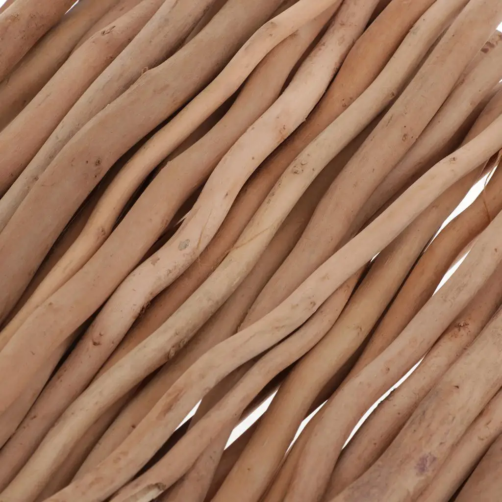 สําหรับงานฝีมือ DIY Photo Props 50 ชิ้น Driftwood สาขา Twig Embellishments