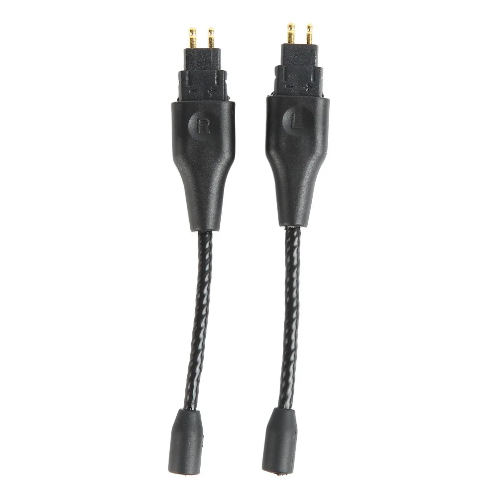 2PCS Gold Plated Interface MMCX Adapter Cable Lossless Sound Cable for HD650 HD660 S HD6XX HD600 HD580 HD535 HD545 HD565 HD265