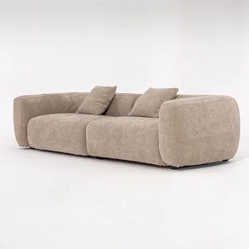 Sofa, French cream small apartment, villa living room