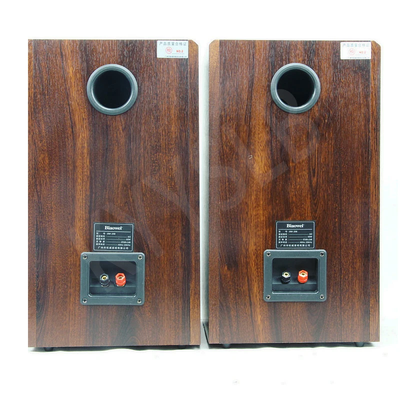 Kyyslb 200W 8.5นิ้วลำโพงชั้นวางหนังสือไม้802 SPEAKER pasif เสียงกล่องกลาง3D