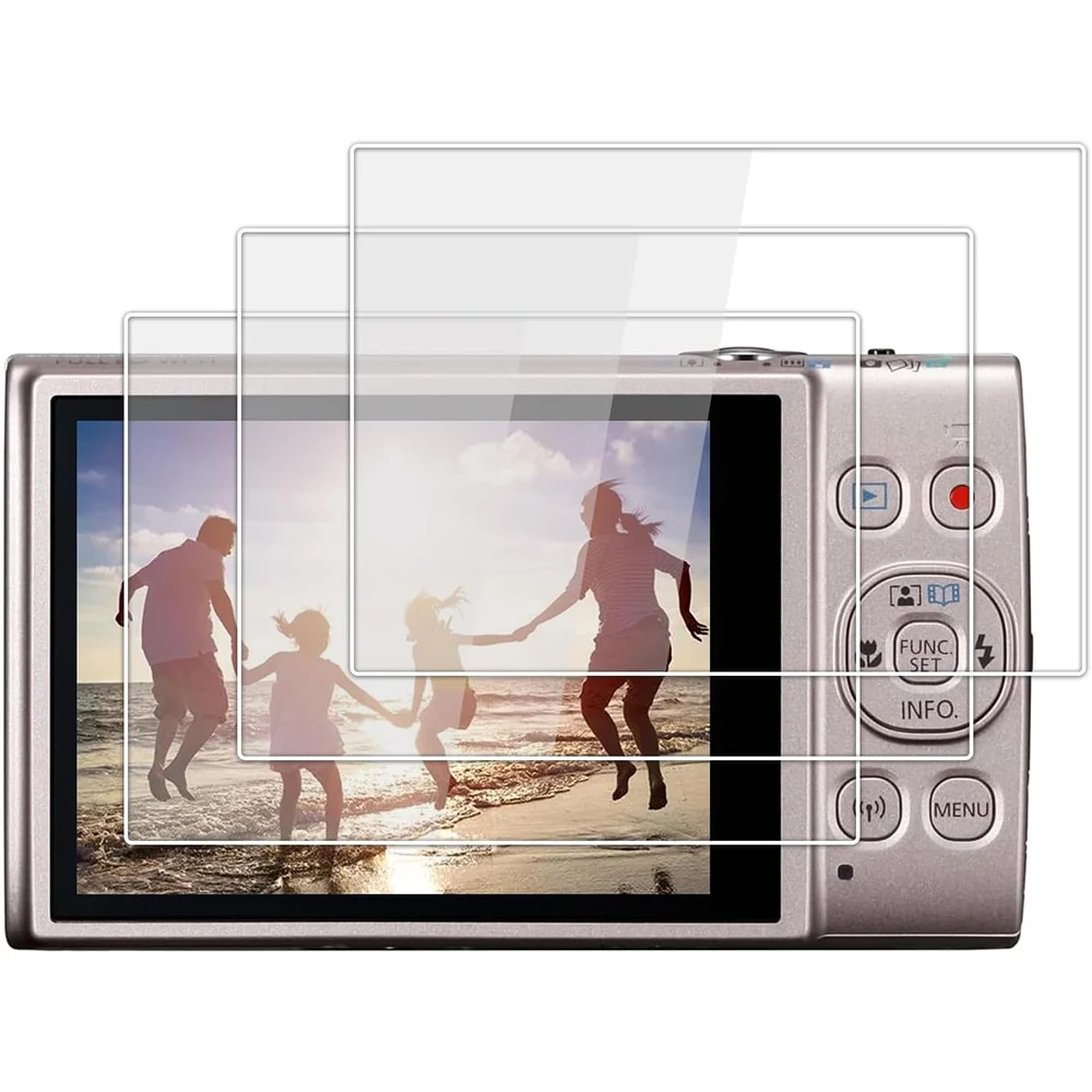 Película protectora de pantalla de vidrio templado 2.5D 9H para cámara digital Canon PowerShot ELPH 360 HS/IXY 650/IXUS 285 HS