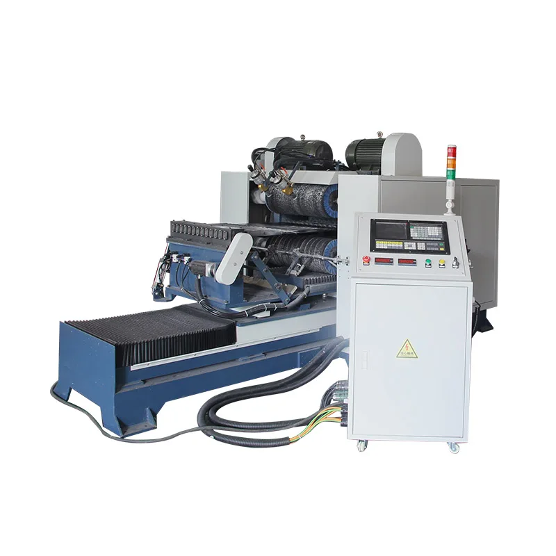 Efficient Length Under 1000mm Flat Pipe Polishing Machine Engine Automatic Rotatable Stainless Steel Tube Polisher High-Accuracy