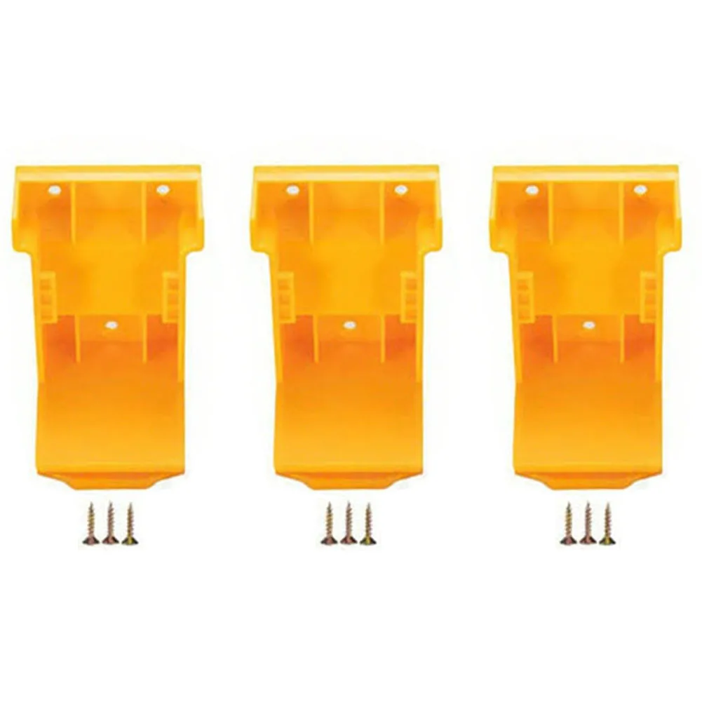 2 in 1 Tool Mount Hanger Dock Battery Holder Compatible with For Dewalt 20V Models For DCB203 DCB206 for Workbench Use