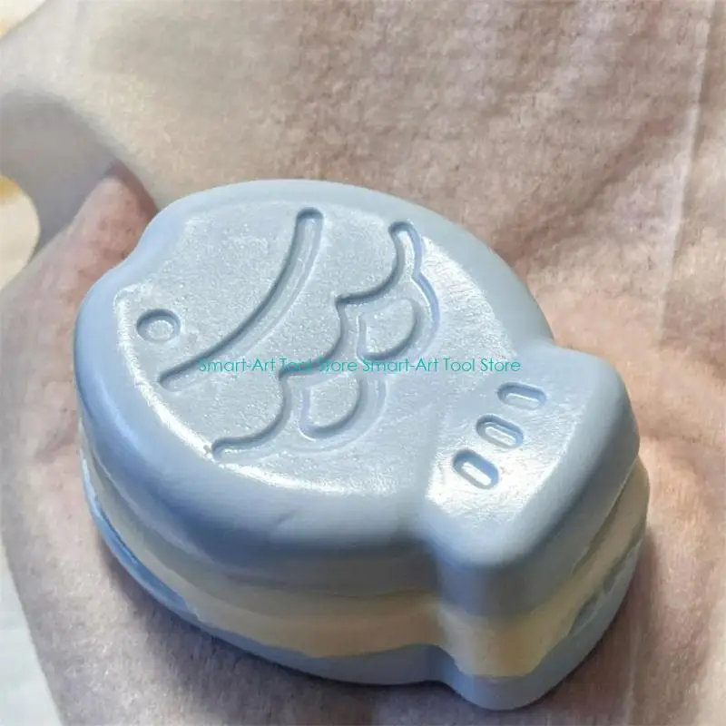 E1PB Elegant Fish Shaped Cake Molds Cake Dessert Making Moulds Cake Stamp Cake Molds