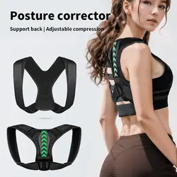 Posture Corrector Unisex Adjustable For Clavicle Support Providing Pain Relief for Neck Back Shoulder Reshape Your Body 1PC