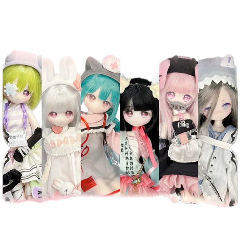 

Оригинальная коллекционная кукла BJD Lovely Kwaidan в закрытой коробке, модель для самостоятельной прически, фигурка куклы с тематикой зловещего кролика, игрушка-подарок