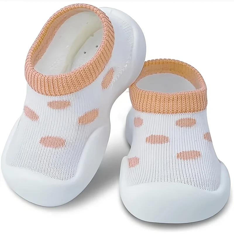 

Baby Shoes Boys Girls First Walking Shoes,Non Slip Soft Sole Sneakers,Toddler Infant Babygirl Sock Shoes