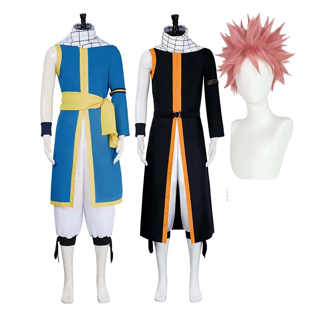 

Мужской аниме-косплей FAIRY TAIL Etherious Natsu Dragneel, полный комплект