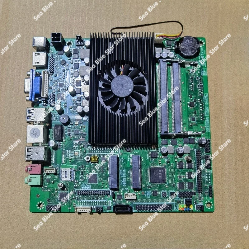 ITX-4568A03 I5-6200u Industrial Control Main Board Advertising Machine Cash Register D4 Msata Second-hand Dismantling Main Board