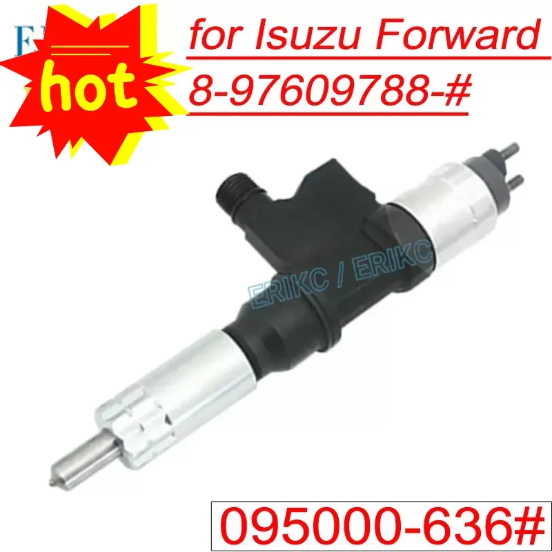 095000-6367 095000-6361 Fuel Injector 8-97609788-4 8-97609788-5 Nozzle for Isuzu Forward 4HK1 6HK1 8-97609788-6 8-97609788-7