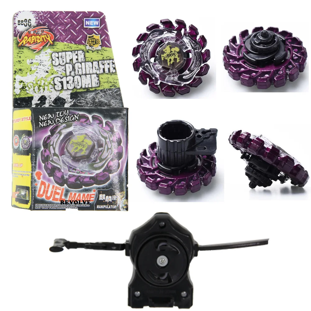 B-X TOUPIE BURST BEYBLADE demise devolos  L-Drago Assault Version BLUE BB-98 Simple Packing + Black Pull Line Launcher