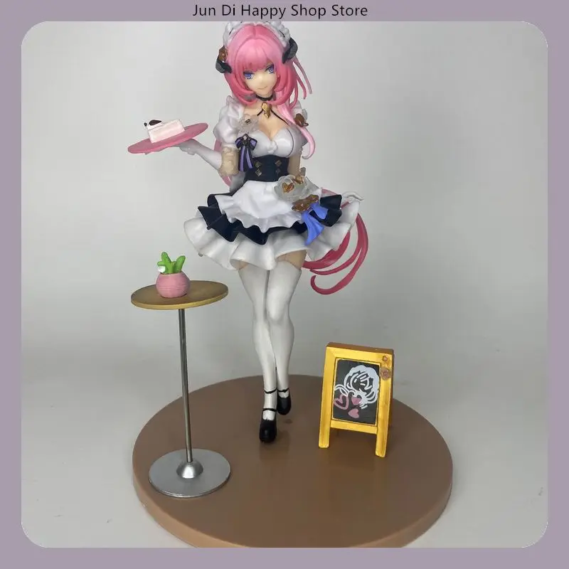 

Аниме-фигурка Элизия 24 см в позе на подставке, коллекционная статуэтка, украшение для рабочего стола, игрушка, подарок