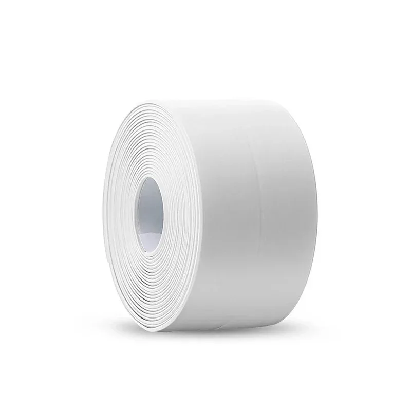 PVC Oil-Proof Kitchen Waterproof Bathroom Toilet Corner Wall Sticker Sealing Tape 3.2M Self-adhesive Sink Edge Caulk Tape