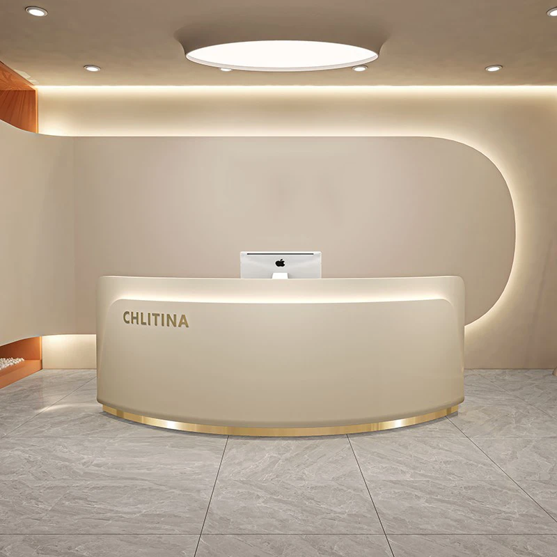 

Modern Shop Reception Desks Unique Salon Luxury Aesthetic Best Company Reception Desks Organizers Bureau Commercial Furniture