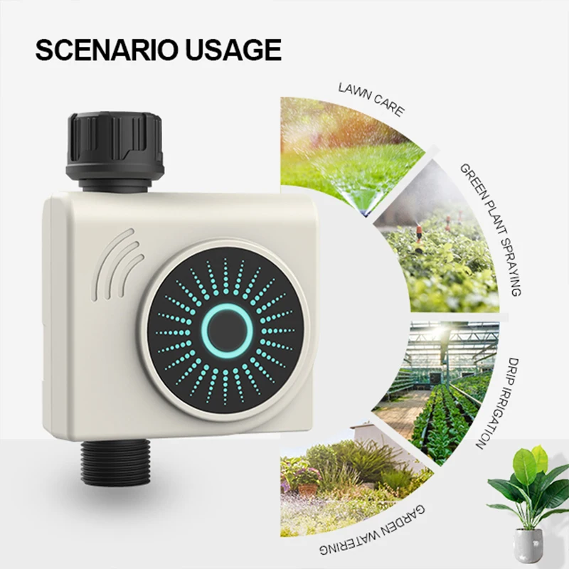 HCT-611 A wifi gateway/bluetooth mobile phone wireless remote automatic flower waterer waterer gardening smart timed irrigator