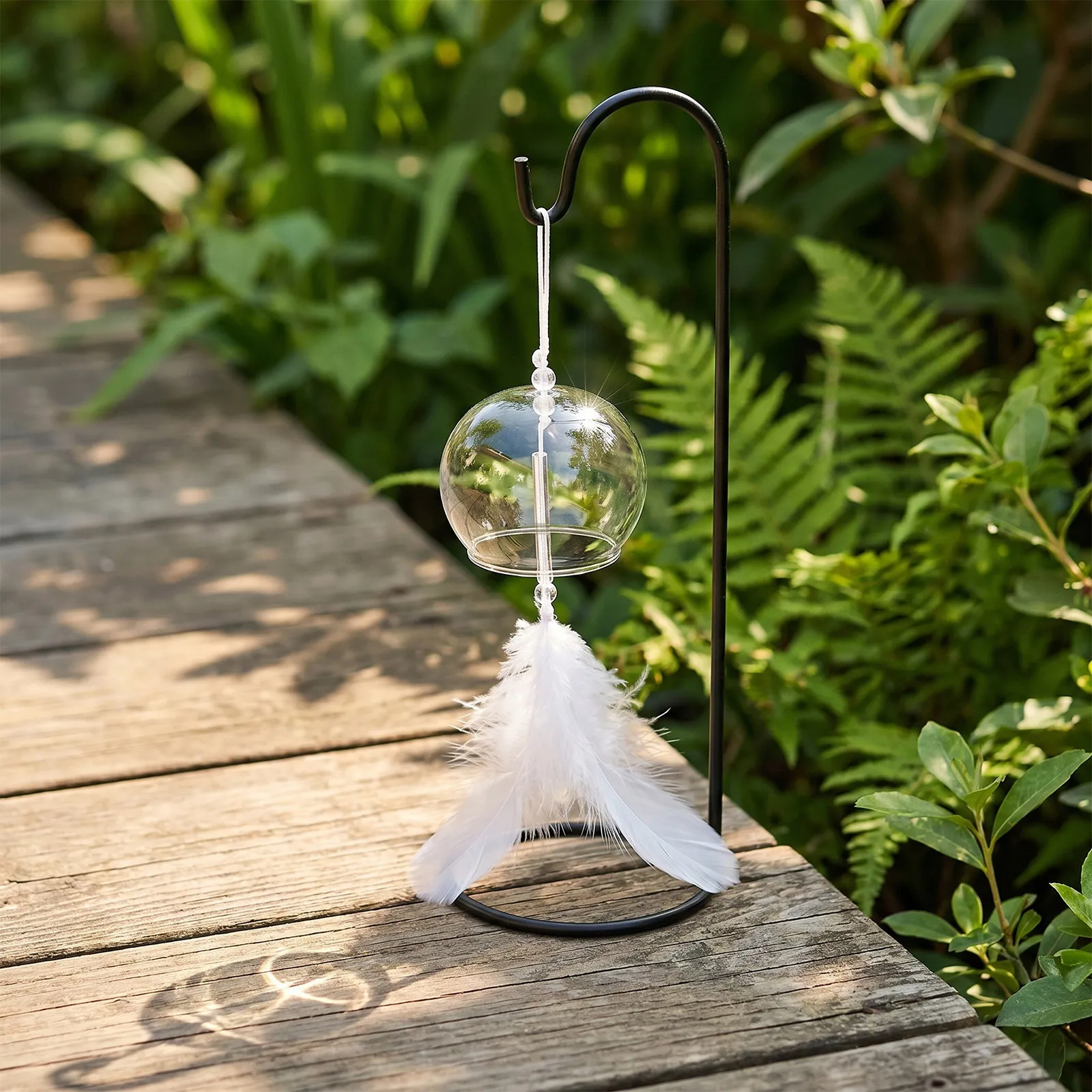 Japanese Style Glass Wind Chime DIY Craft Kit for Adults Creative Painting Wind Bell Pendant Asian Garden Outdoor Decor