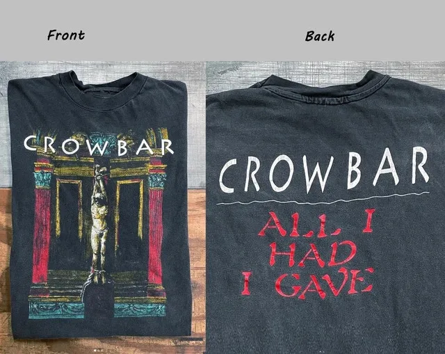 Crowbar Band All I Had Short Sleeve Unisex T-Shirt