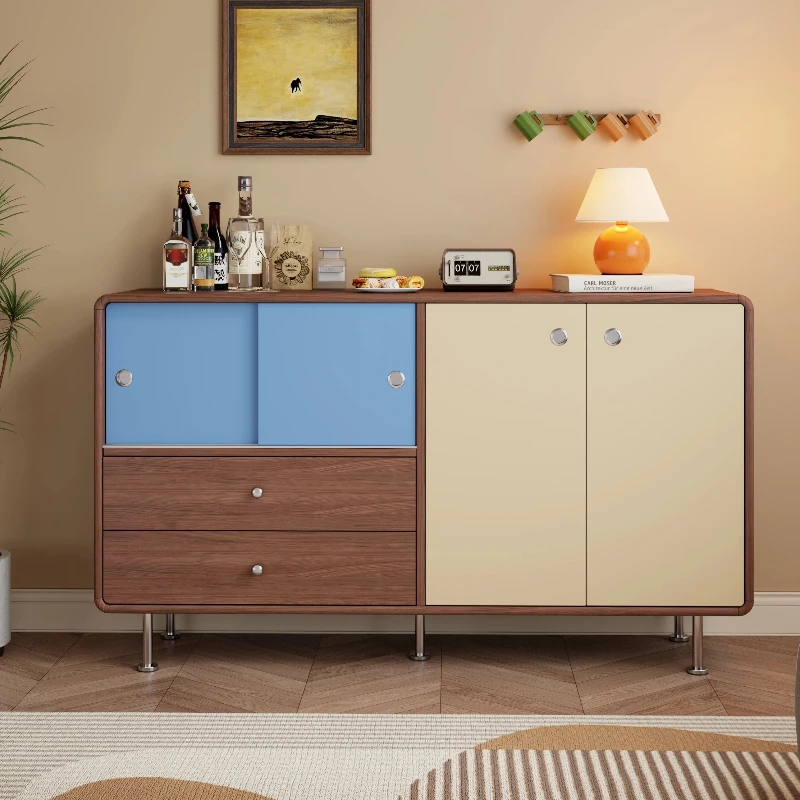Solid Wood Cabinets Wardrobe Closet Cutecore Retro Cabinets Drawers Storage Unit Muebles Para El Hogar Living Room Furniture