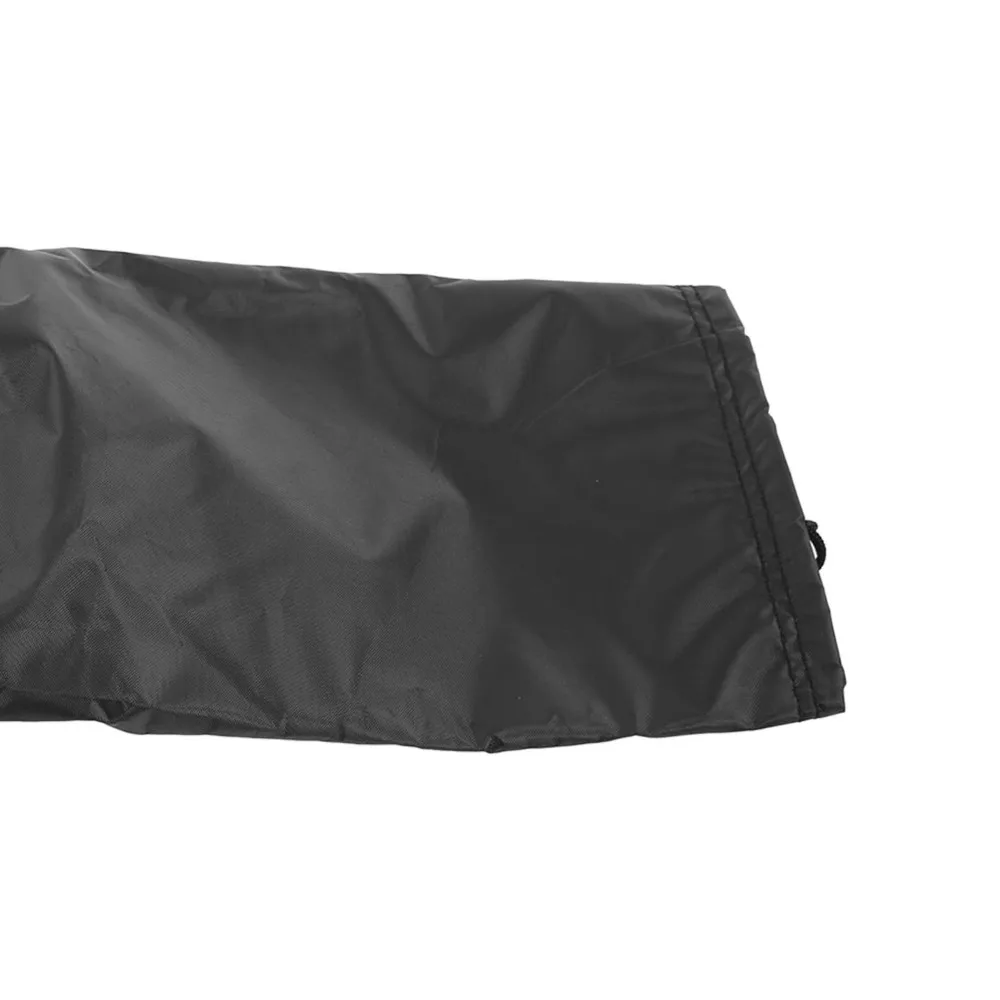 420D Oxford Fabric Outdoor Grill Cover Rainproof Easy Take Off Handle Waterproof BBQ Cover Dustproof Barbecue Round Cover