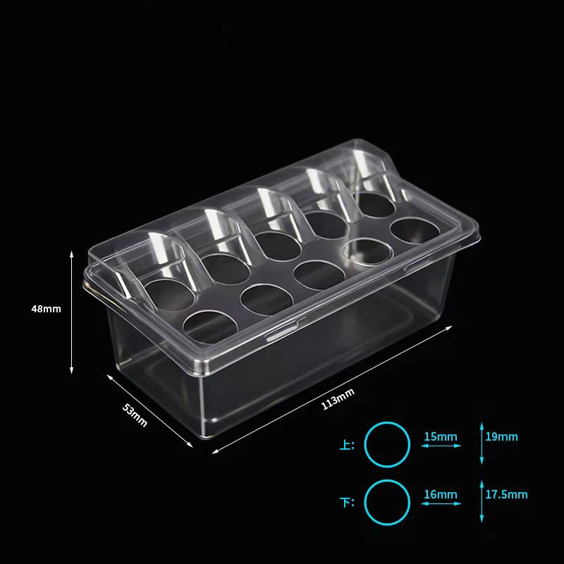 10 قطعة خرطوشة الوشم القابل للتصرف إبرة الكؤوس حامل البلاستيك الشفاف مزج شطف تمييع كوب التنظيف المعقم