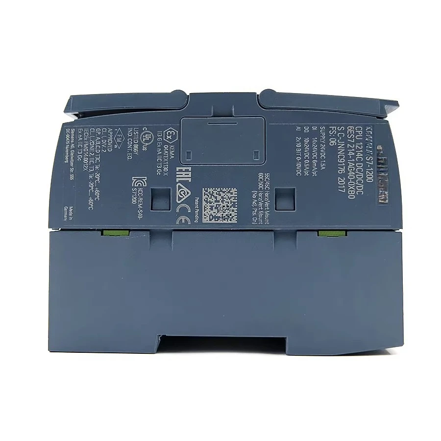 S7-1200 PLC Controller CPU 1211C 1214C 6ES7211-1HE40-0XB0 6ES7214-1AG40-0XB0 Compact CPU DC/DC/Relay S7 1200 PLC