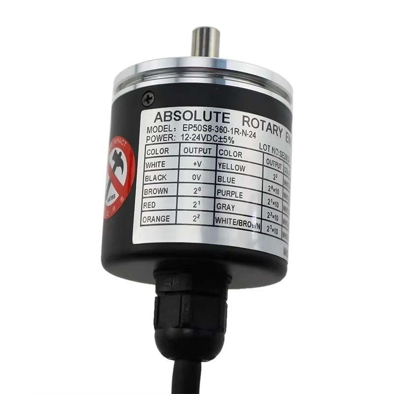 Automatic Encoder EP50S8-360-1R-N-24 360PPR Axial Absolute Rotary Encoder