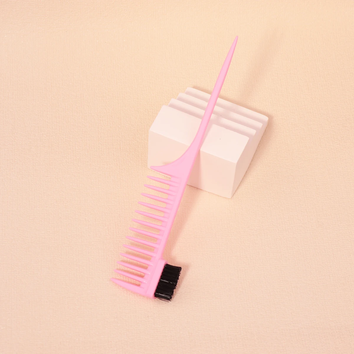 1pc wide toothed hair removal comb, thick and long hair styling comb,professional handle hair comb, Special for real hair wigs
